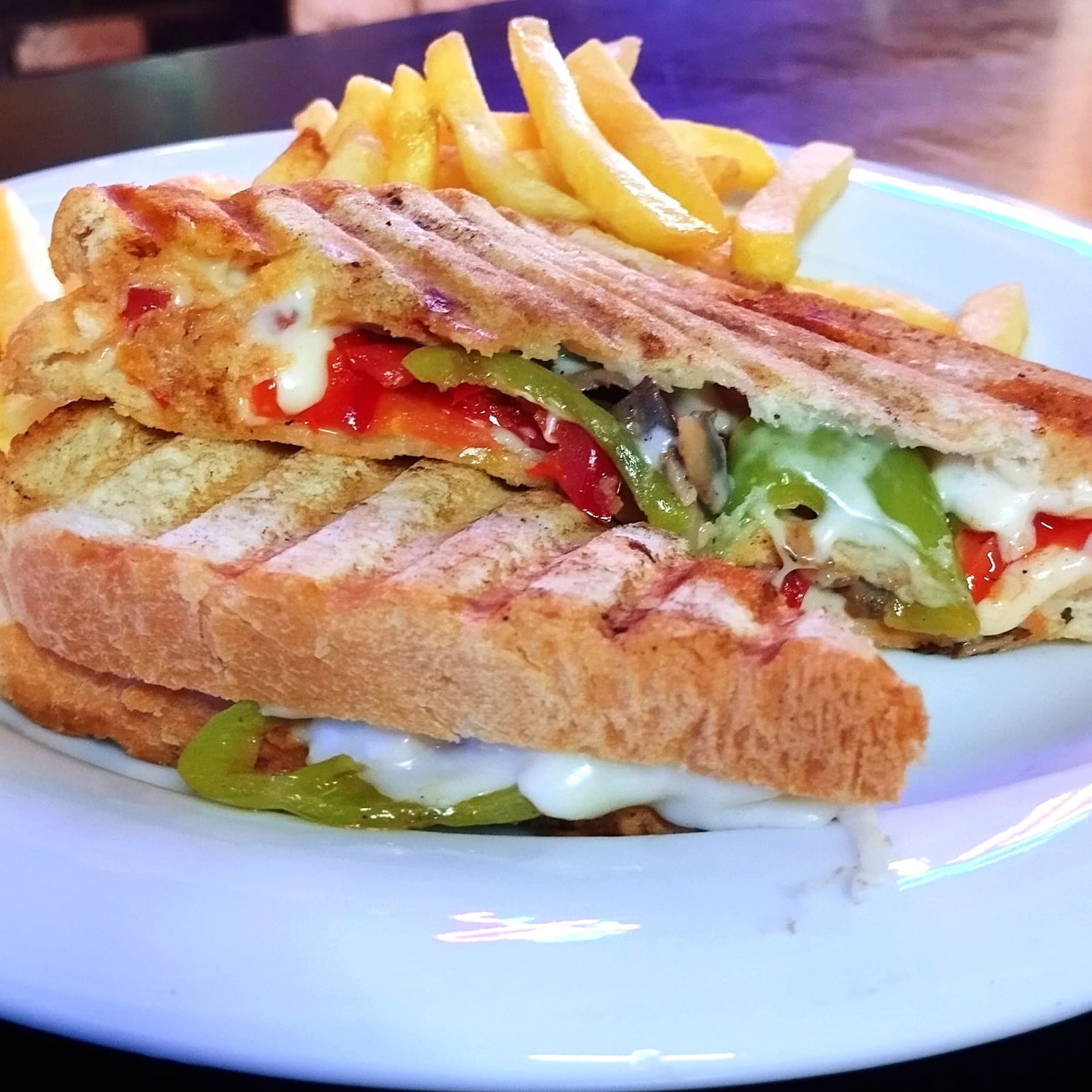Sebzeli Tost